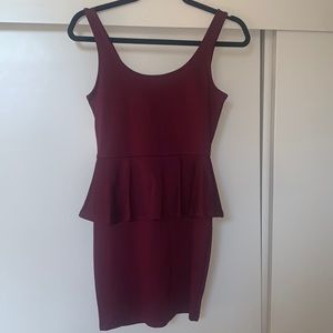 Peplum dress